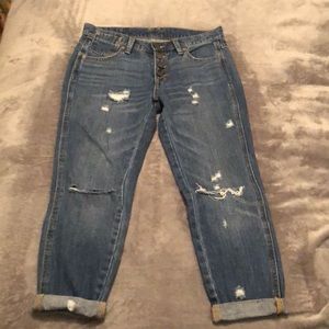 BDG Slim Boyfriend Low Rise Jeans